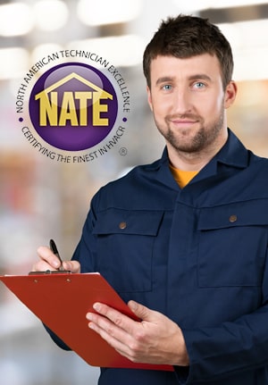 For your Furnace repair in Ponca OK, trust a NATE certified contractor.